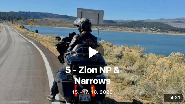 5. Zion a The Narrows, 15.–17. 10.
